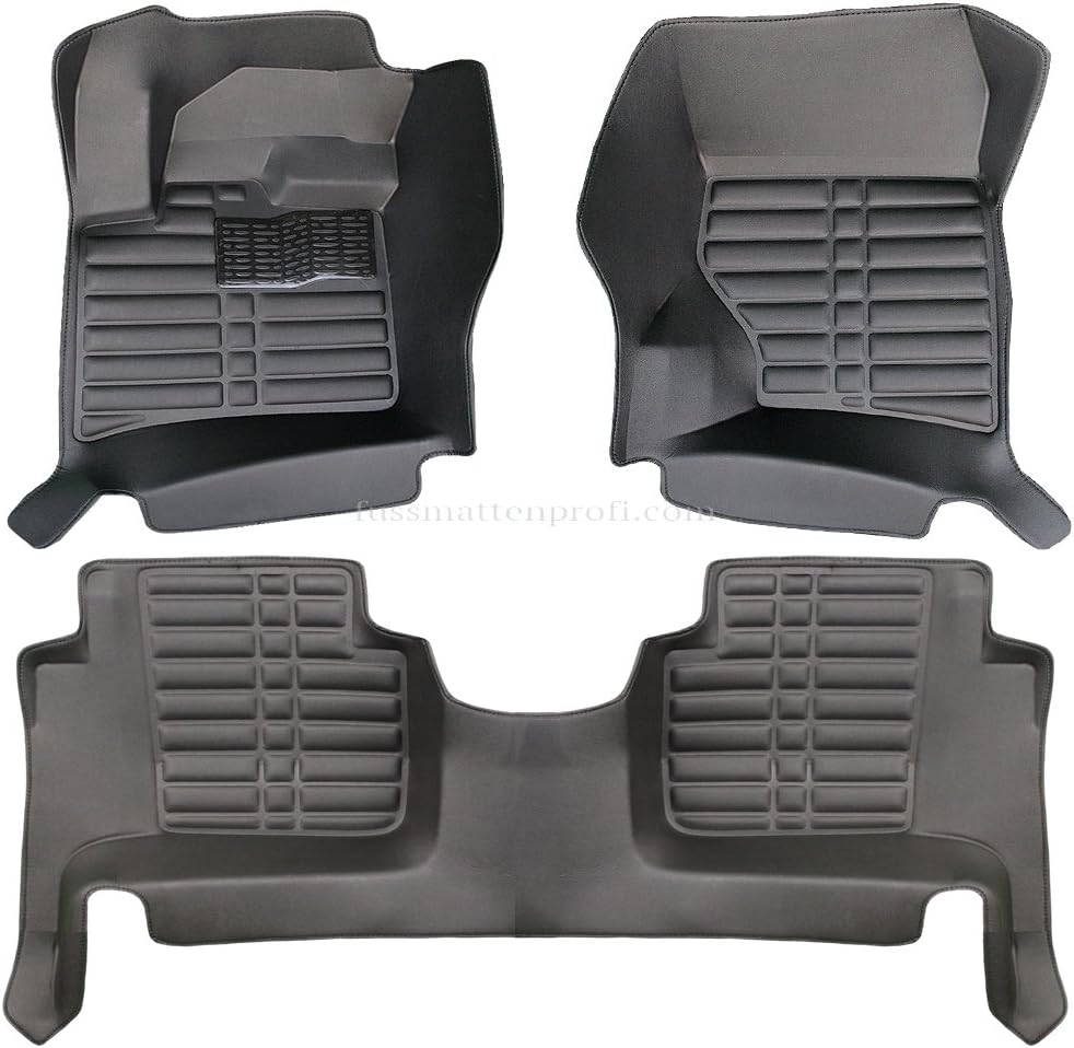 fussmattenprofi.com Auto Fussmatten Kompatible mit Audi Q7 (4L) Baujahr 2005-2015 I 100% Passgenau G
