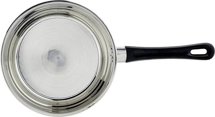 Kamberg – 0008076 – Set aus 5 Stieltöpfen 12/14/16/18/20 cm – Hochwertiger Edelstahl – Hitzeschutzgr