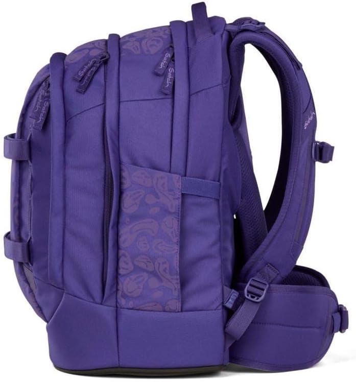 Satch Pack Schulrucksack Set 2tlg. inkl. Pencil Slider (Bright Faces), Bright Faces