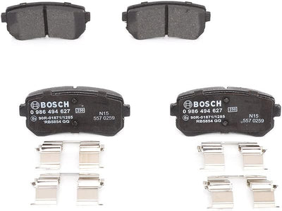 Bosch BP1051 Bremsbeläge - Hinterachse - ECE-R90 Zertifizierung - vier Bremsbeläge pro Set