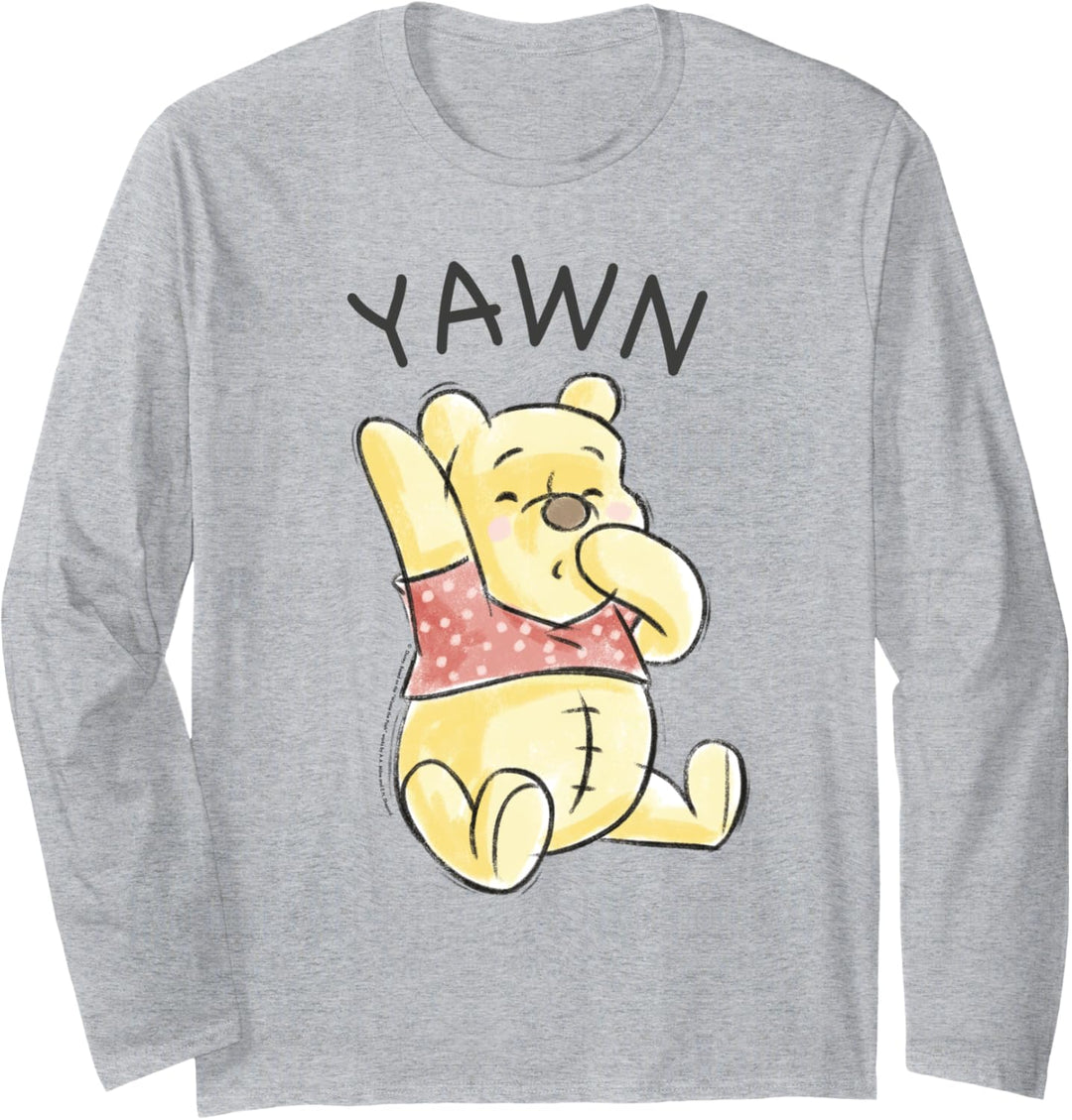 Disney Winnie the Pooh Yawn Langarmshirt