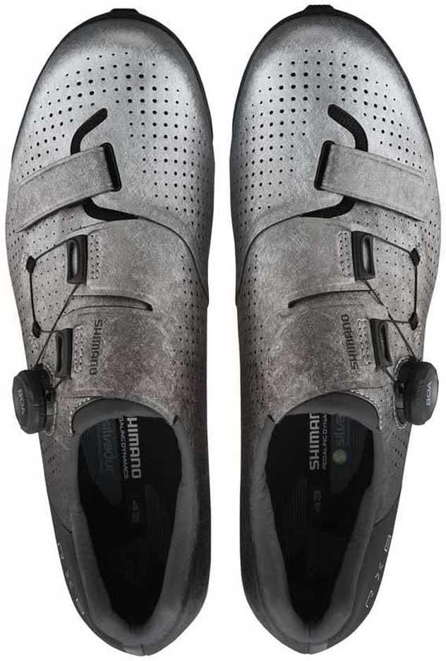 SHIMANO Brx801s47 RX8 (RX801) Schuhe, Silber, Grösse 47, Size
