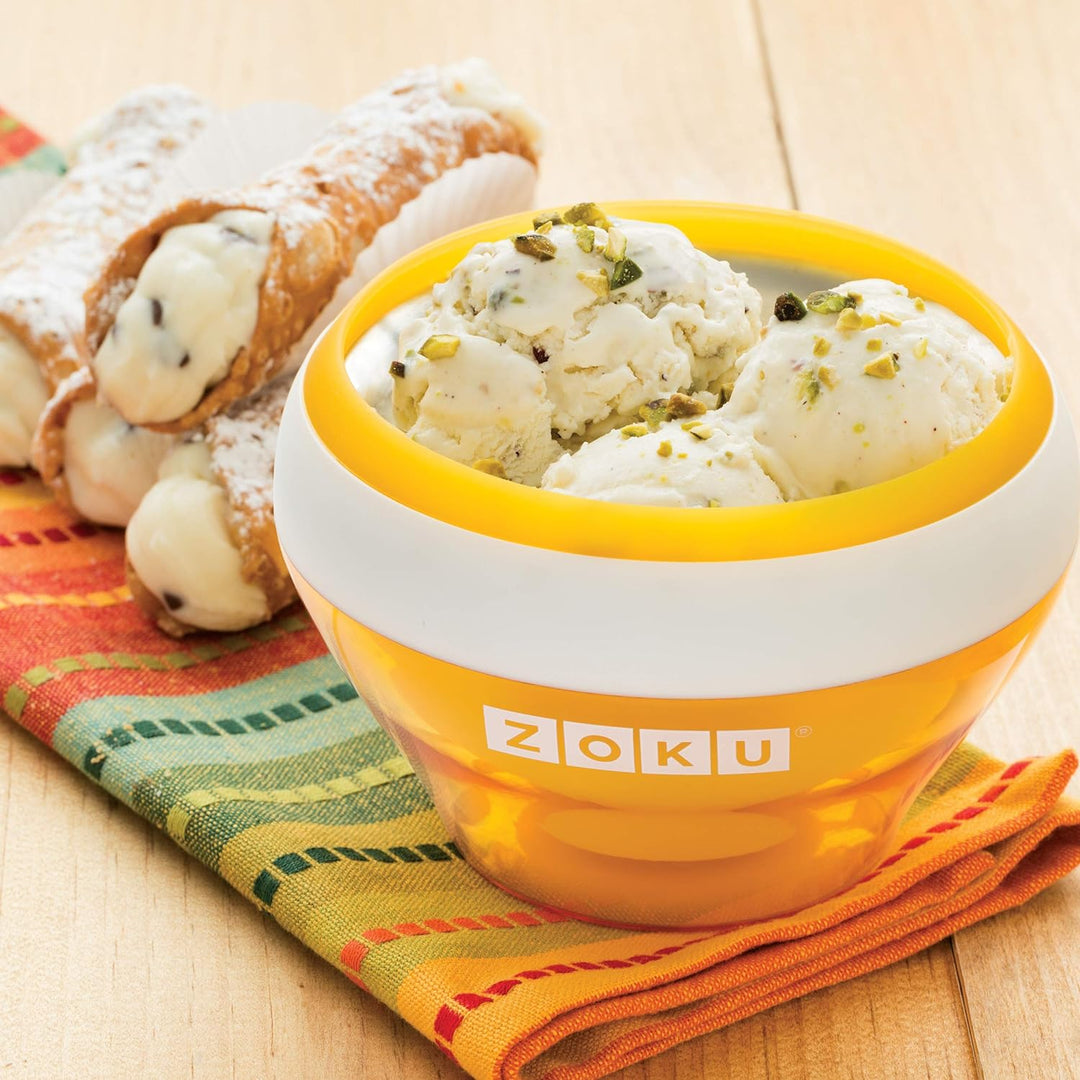 Zoku ICE CREAM MAKER orange 350ml Orange, 350ml Orange