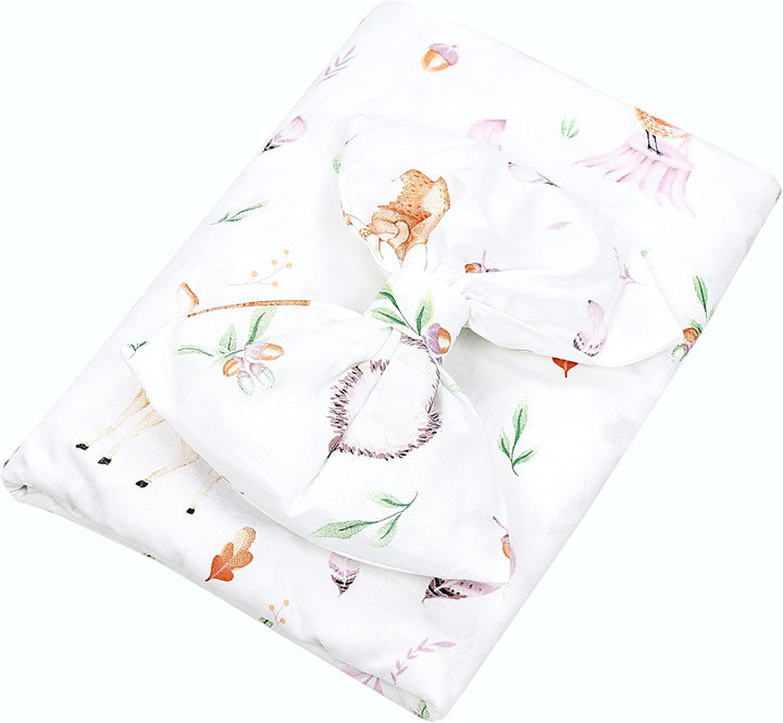 TupTam Babybett Himmel mit Schleifchen, Farbe: Lichtung/Rehe, Grösse: ca. 160x240 cm ca. 160x240 cm