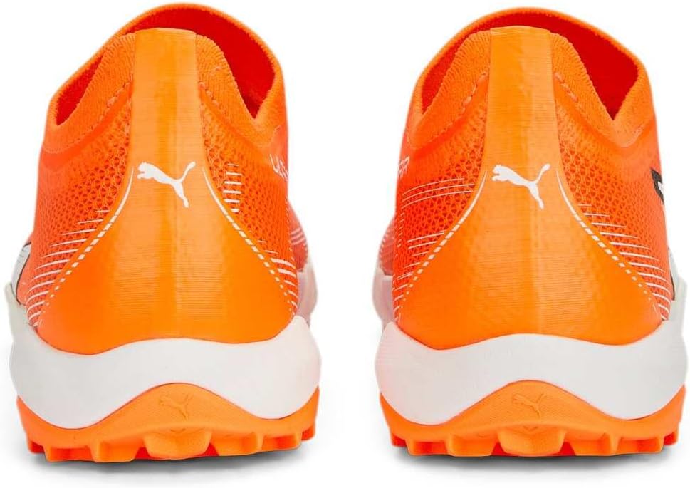 PUMA Herren Ultra Match Tt Fussballschuh 40 EU Ultra Orange Puma White Blue Glimmer, 40 EU Ultra Ora