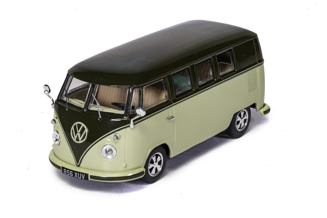 Corgi VA14502 Volkswagen Wohnmobil Typ 2, Palmgrün und Sandgrün
