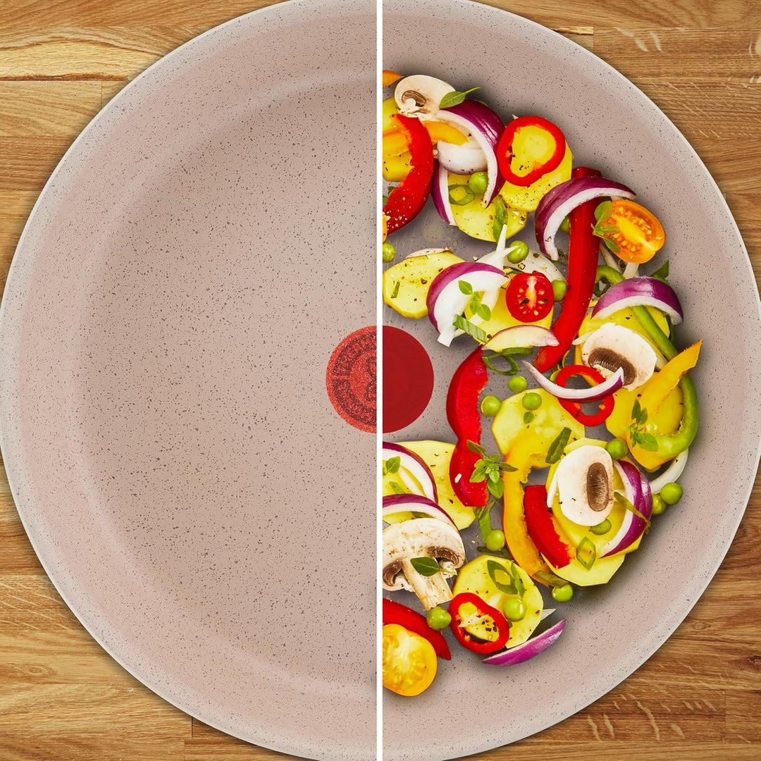 Tefal G29306 Delight Bratpfanne 28 cm | unbedenkliche Antihaftversiegelung | Thermo-Signal Temperatu