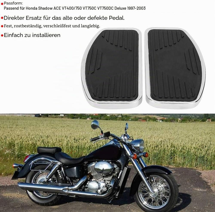 Professionelles Autopart Für Shadow Vt 750 Fussraster - Motorrad Pedal Fussplatte Fussstütze Passend