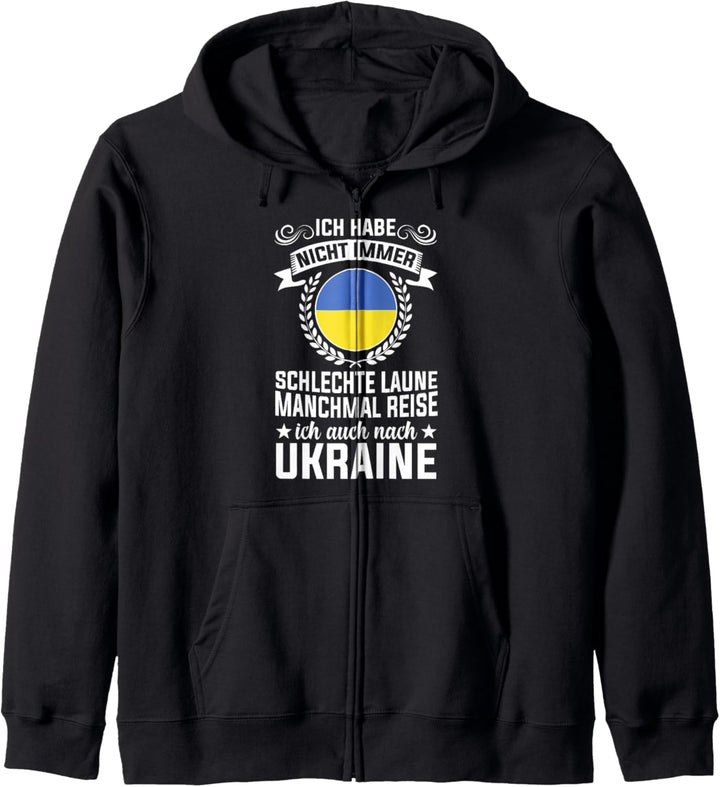 Ukrainer Ukrainerin Ukrainisch Ukraine Kapuzenjacke