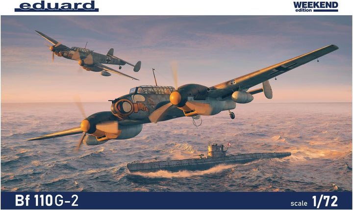Eduard Plastic Kits 7468 - 1:72 Bf 110G-2 Weekend edition - Neu