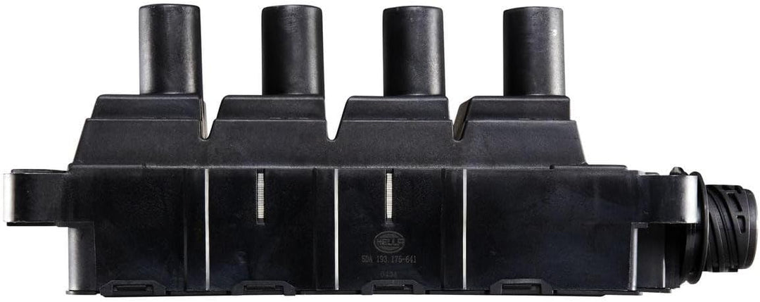 HELLA 5DA 193 175-641 Zündspule - 12V - 6-polig - Blockzündspule - geschraubt