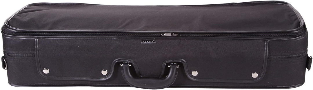 PACATO Livorno Violinetui 4/4 schwarz/rot