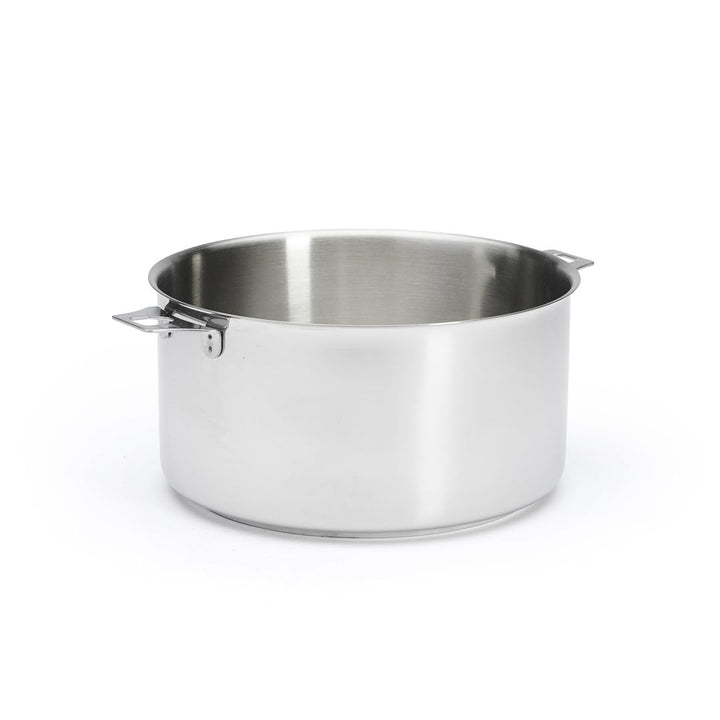 DE BUYER Kasserolle-Bratentopf, Edelstahl, Silber, 24 cm 27.9 x 20.1 x 10.9 cm, 27.9 x 20.1 x 10.9 c