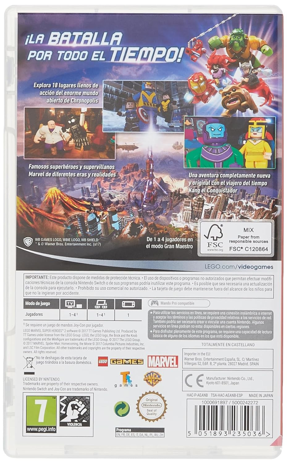 Warner BROS. Games Lego Marvel SUPER Heroes 2