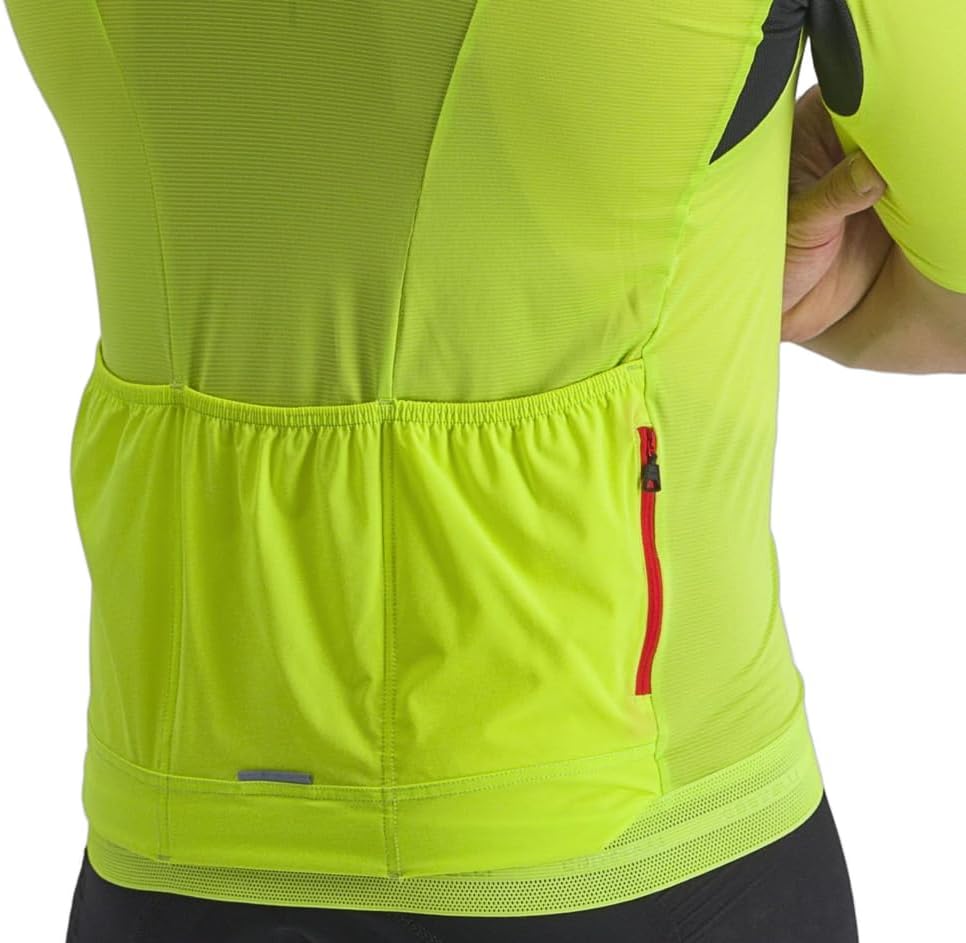 Castelli Herren T-Shirt M Elektrischer Kalk, M Elektrischer Kalk