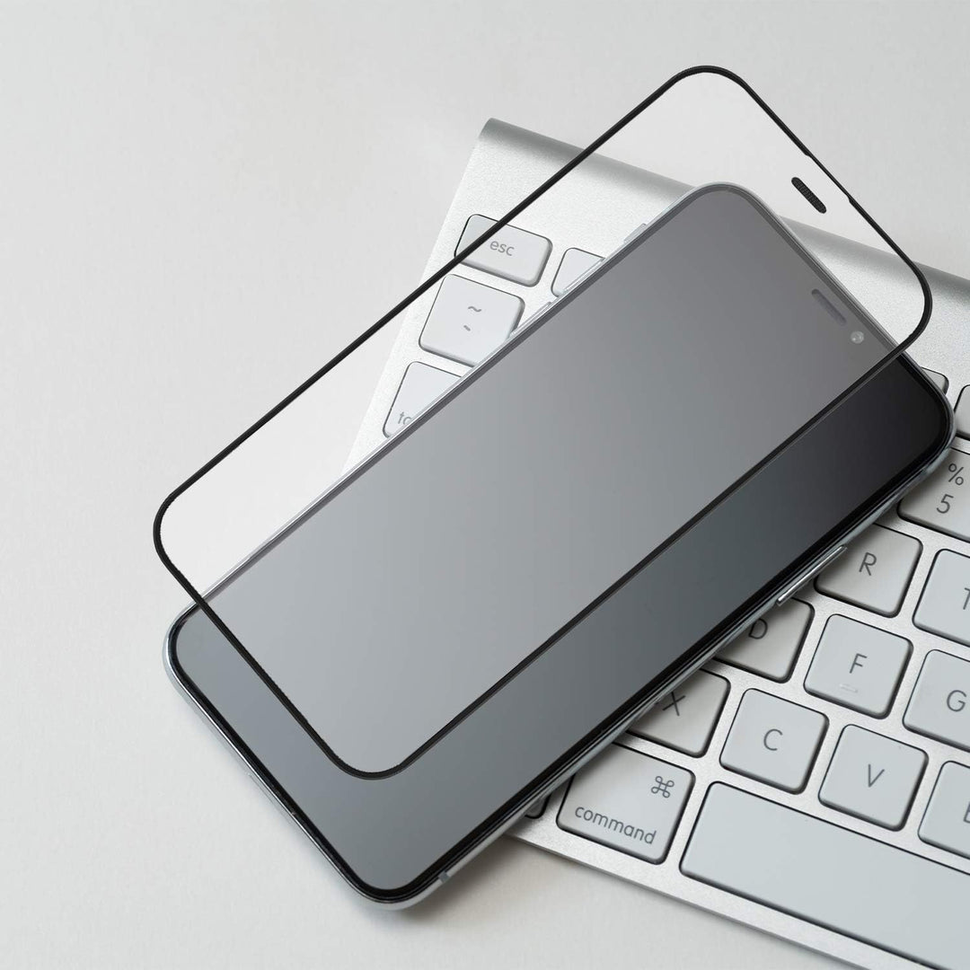 CELLBEE Kompatibel mit iPhone 12 12 Pro Displayschutzfolie The Curved, inkl. Applikator, Hörmuschel-