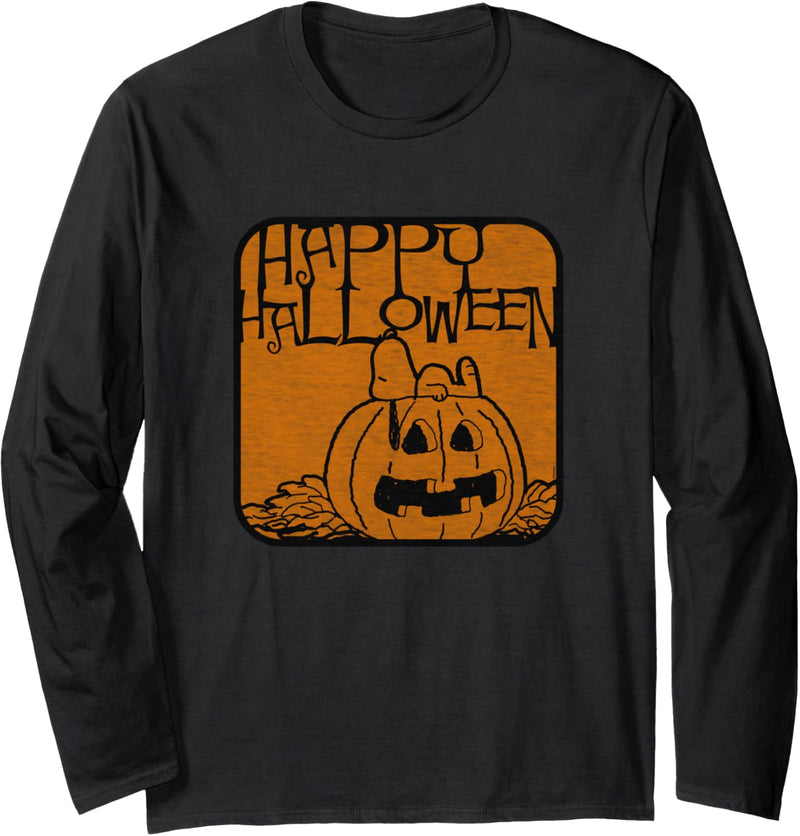 Peanuts Snoopy Happy Halloween Langarmshirt