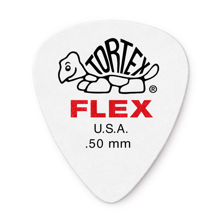 Médiators Jim Dunlop 0,50mm Tortex Flex 0,50mm sachet de 72 0,50mm Sachet de 72 Rot/Ausflug, einfarb