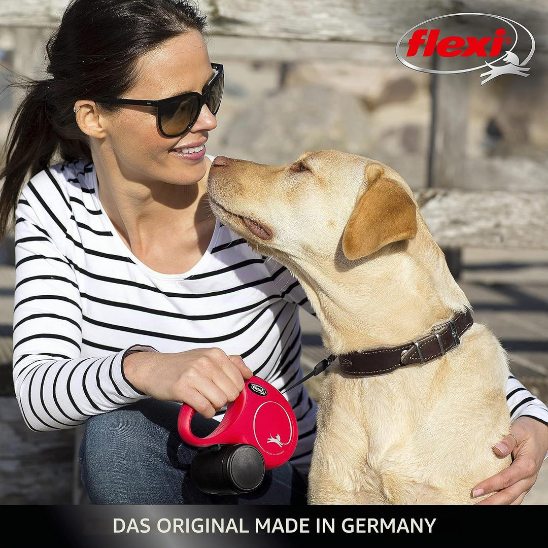 flexi New Classic M Seil 5 m pink für Hunde bis 20 kg 5 m (1er Pack) Pink, 5 m (1er Pack) Pink