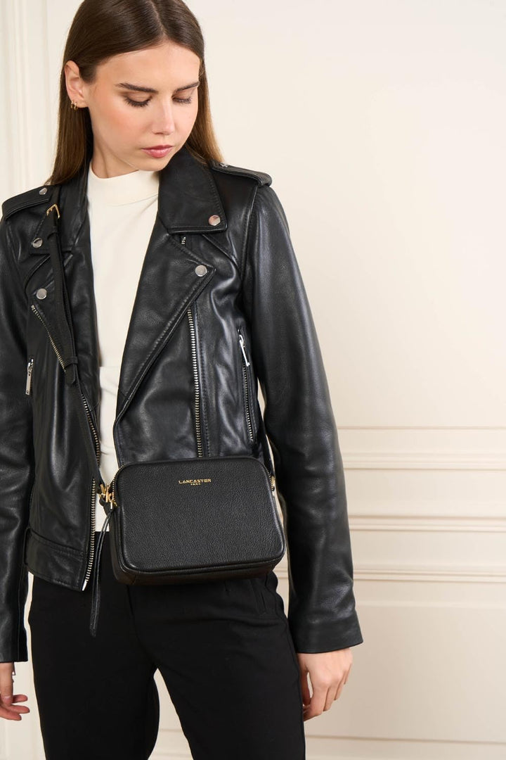 Lancaster Unisex Dune Stofftasche Noir, Noir