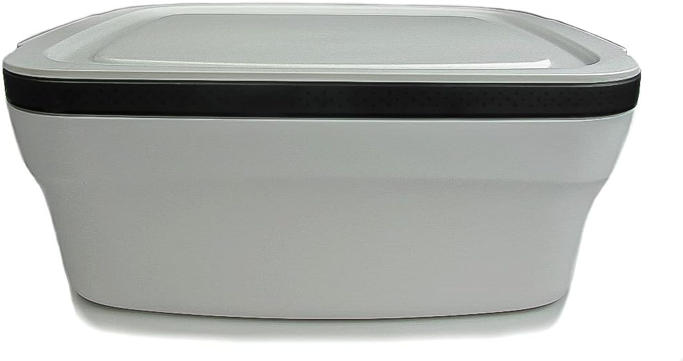 TUPPERWARE BrotMax 2 weiss schwarz Brotkasten Brotwächter Brot Kasten Brot&Co