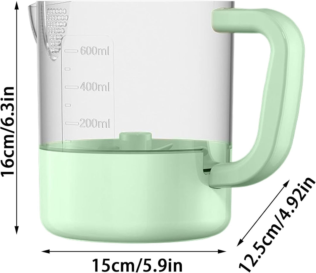Handgehaltener Eierquirl,Kabelloser Lebensmittelmixer - Wiederaufladbarer Handmixer Filterplatte,Für