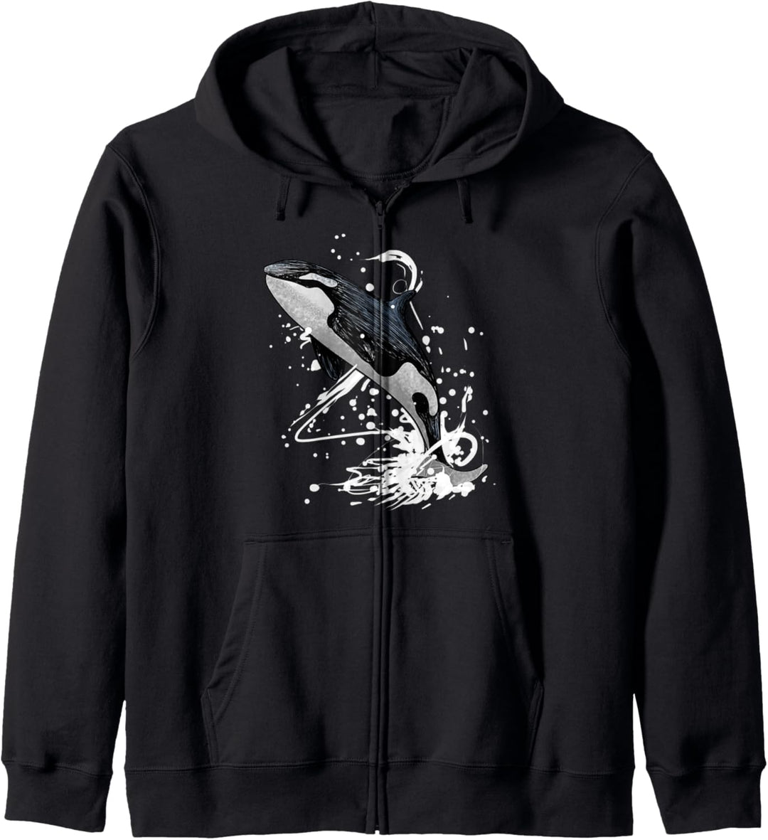Killer Whale Marine Life Save The Whales Geschenk Kapuzenjacke