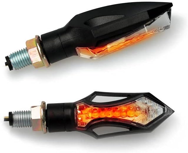 Puig 20424N Tower Genehmigt Sequenziell Blinkerset Schwarz