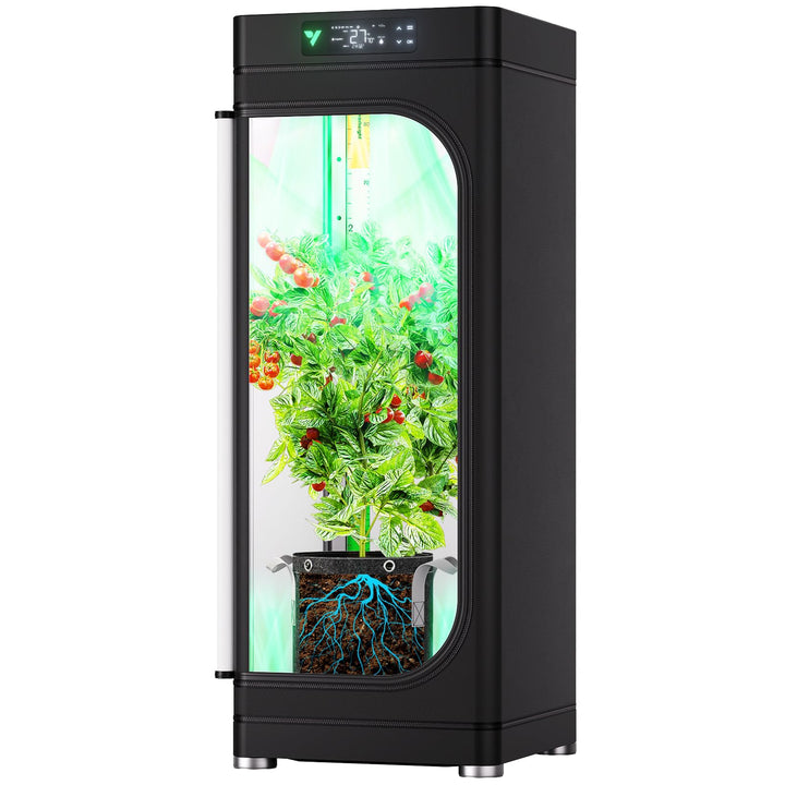VGrow All-in-One Smart Grow Box, Professionelles System mit Samsung LM301H EVO Grow Light, Fortschri