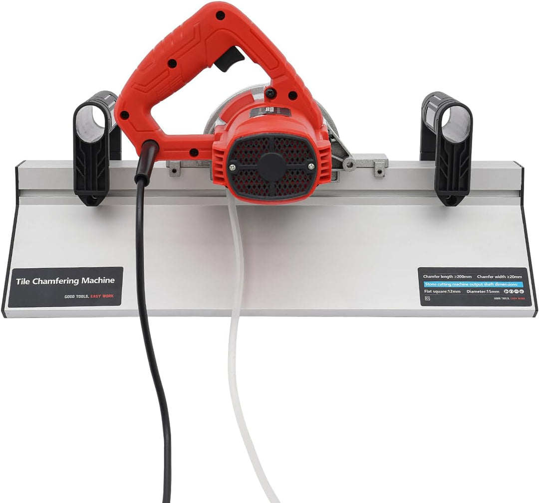 1200W Fliesenschneider, 43-Grad-Standardfase Elektrischer Fliesenabschrägungsmaschine, 13000r/min Ma