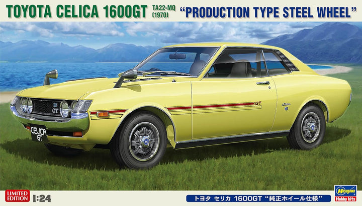 Hasegawa 20649 1/24 Toyota Celica 1600GT Modellbausatz, Mehrfarbig