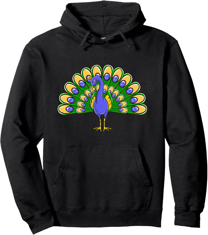 Pfau Vogel Liebe Pfau Vögel Cartoon Pfau Pullover Hoodie