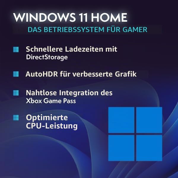 Vibox V-8 Gaming PC Set Komplett • Monitor 23 Zoll • AMD Ryzen 5 5500 4,2GHz • Nvidia RTX 3050 6GB •