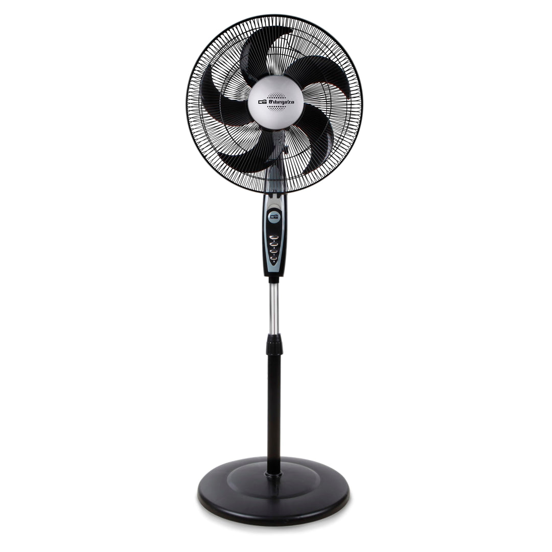 Orbegozo SF 0149 - Drehbarer Standventilator, Blättergrösse 40 cm, einstellbare Höhe, 3 Stufen, 60 W