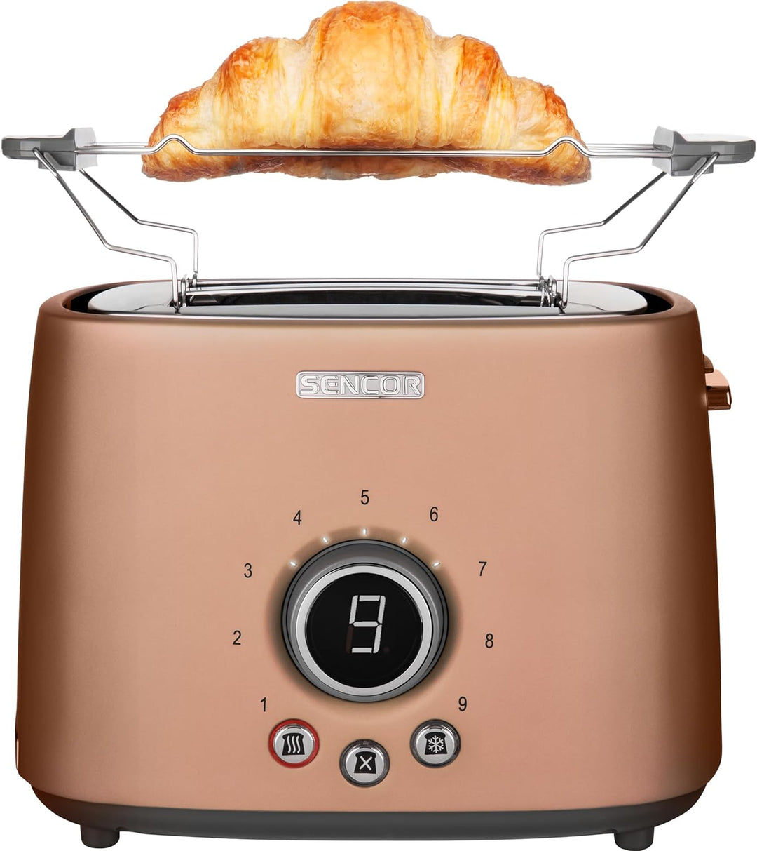 Sencor STS 6056GD Toaster, 2 Schlitze, 1000 W