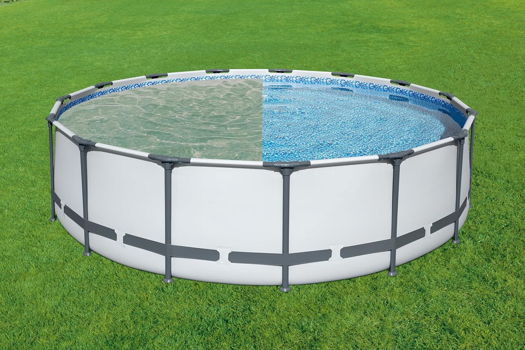 Bestway Filterpumpe, 5.678 l, mit Polysphere-Kugeln, für oberirdischen Pool – 27,2 cm x 27,2 cm x 42