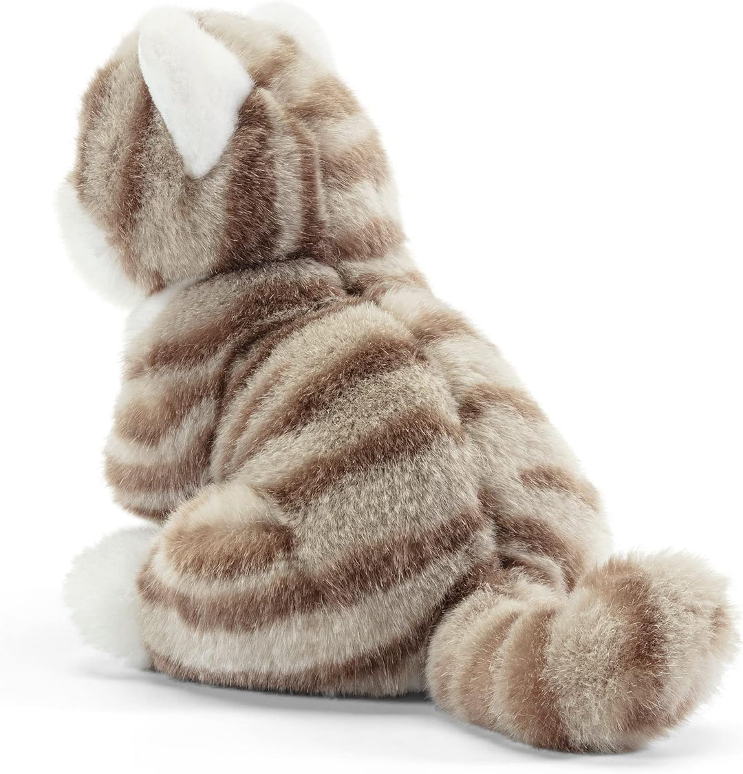 Trudi 20851 Klassik Plüschkatze Brad ca. 18 cm, Grösse S, hochwertiges Stofftier mit weichen Materia