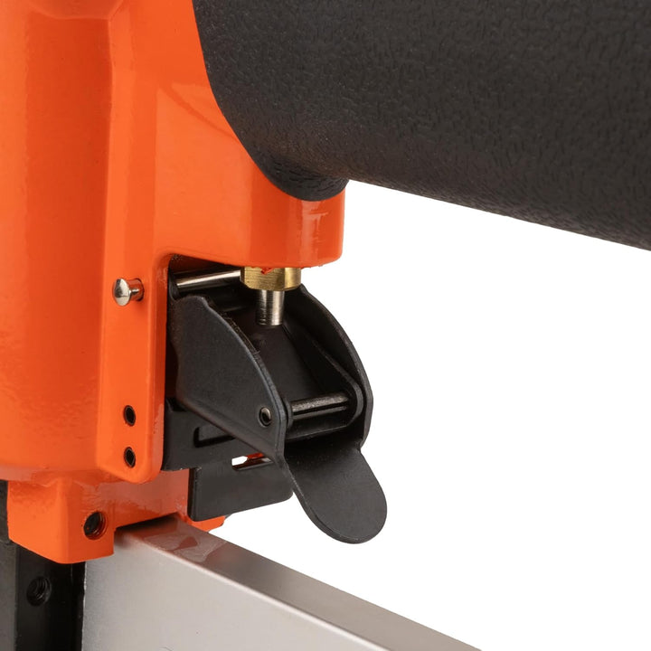 Druckluft Klammergerät Drucklufttacker Kombi Set Nagler Tacker Druckluftnagler