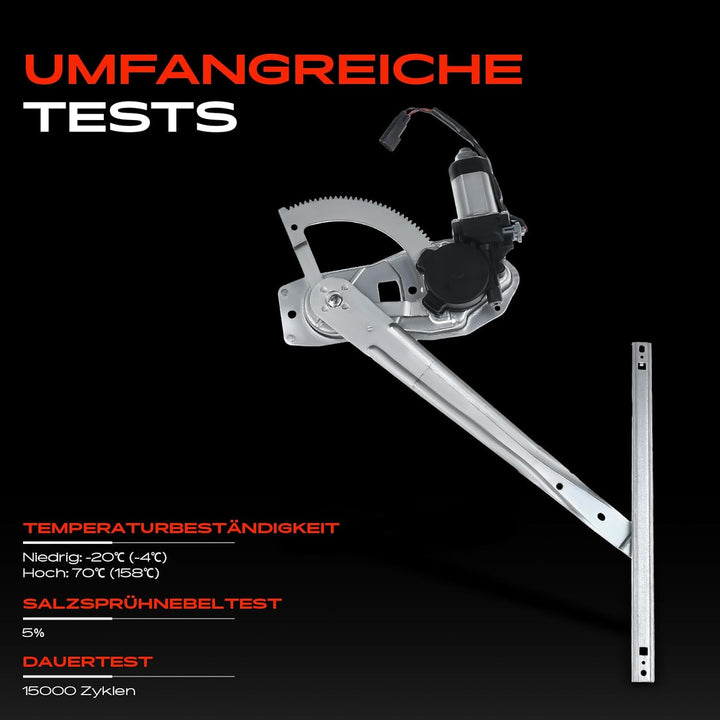 Frankberg Fensterheber Mit Motor 2/3 Türer Vorne Links Kompatibel mit Transit Bus Kasten Pritsche/Fa