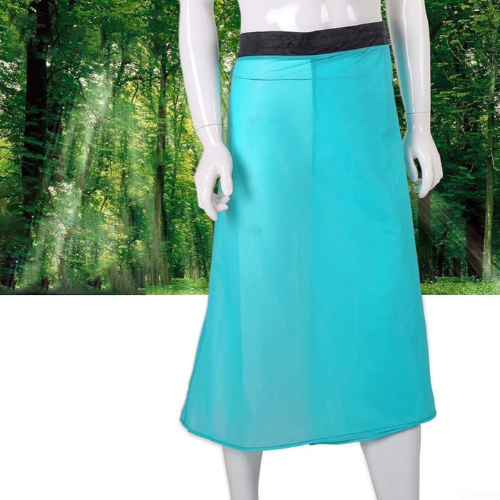 Ultraleichter, dünner Regenrock, wasserdicht, leicht, 15D-Nylon, Kilt-Regenhose, Wandern, multifunkt
