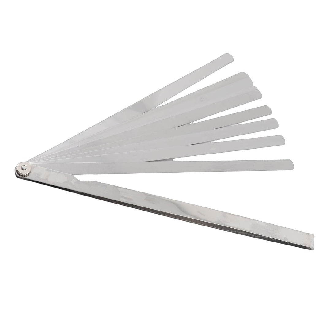 Präzisions Fühlerlehre Set, 300 mm, 17 Klingen aus Edelstahl, 0,02-1,00 mm Metrische Messlehre für S