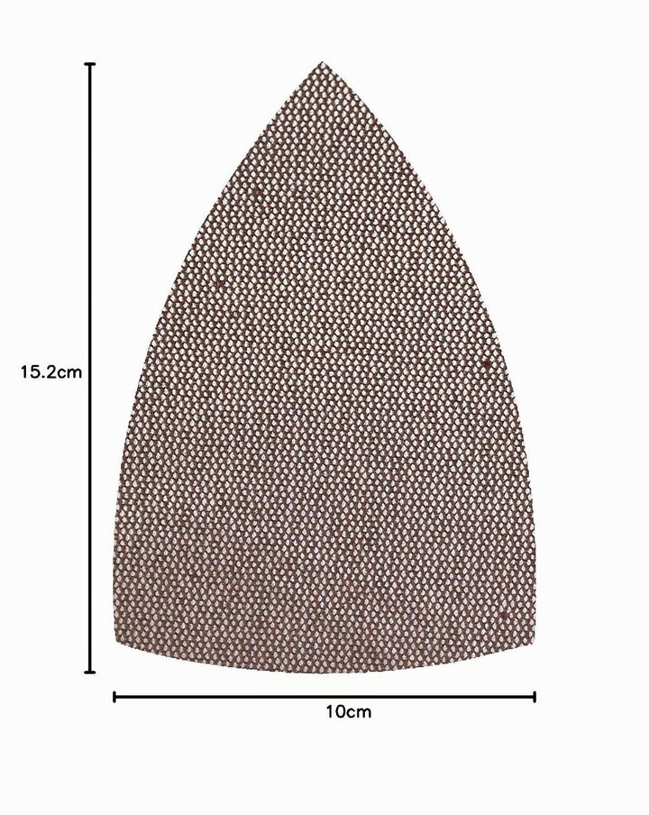 Mirka Abranet Netz-Delta-Schleifscheiben für Dreieckschleifer 100x152x152 mm Klett / Korn P180 / 50
