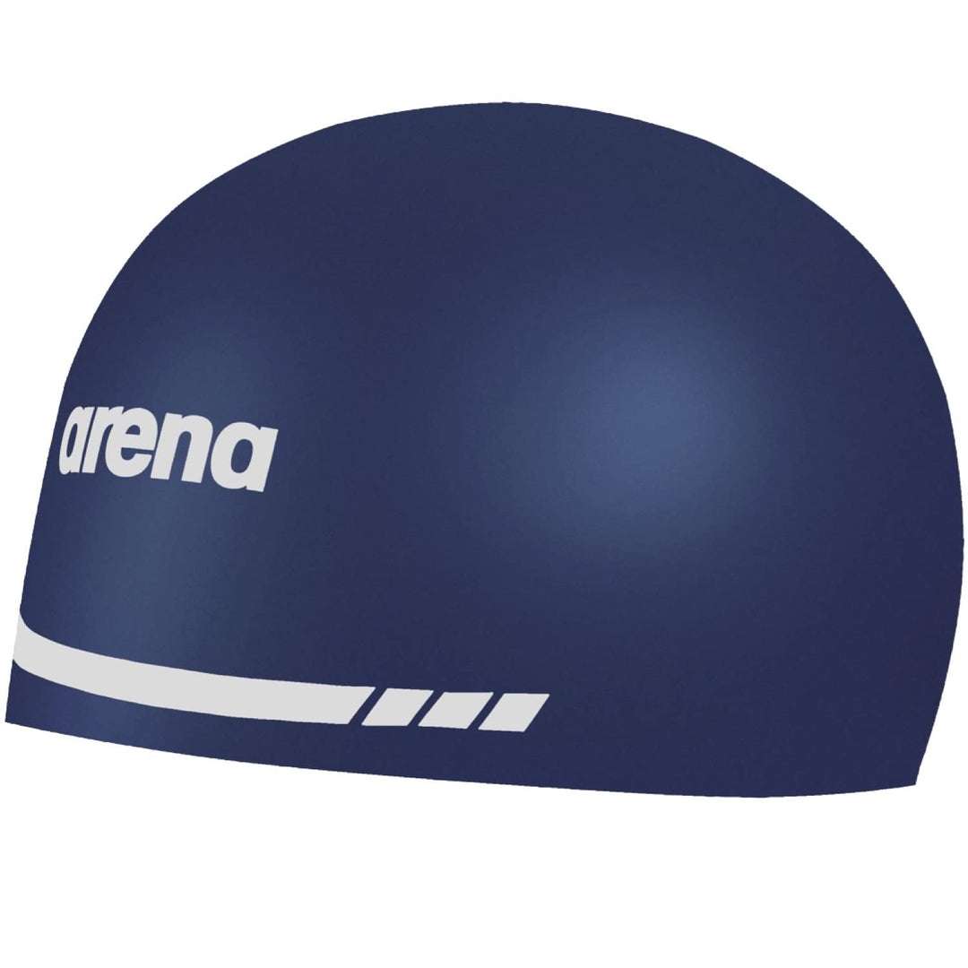 ARENA 3D Soft Swim Cap Marineblau M, Marineblau M