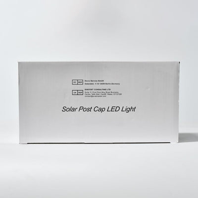 2pcs Pfostenkappe Solar 7x7 8x8 9x9 10x10, Solar Zaunpfosten Leuchte Solar Post Cap Light Solar Pfos