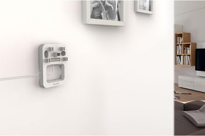 Honeywell Home DW313S Serie 3 verdrahteter Türgong mit LED-Licht (weiss), Weiss, 216 x 115 x 68 verd