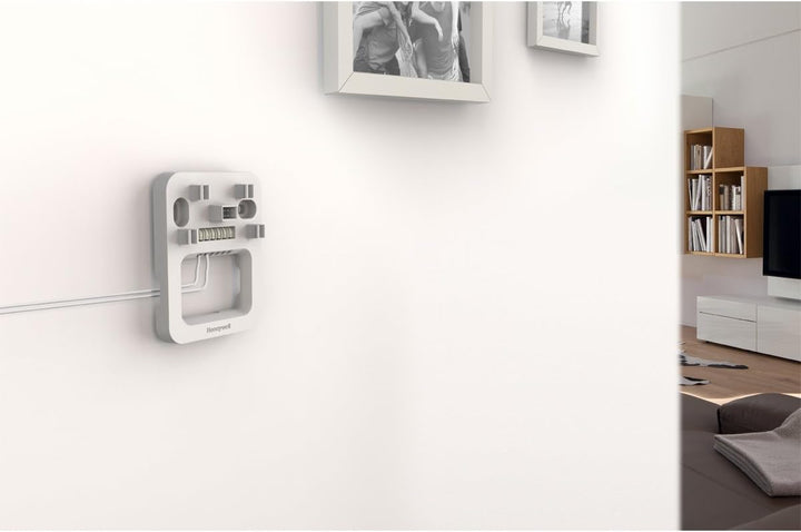Honeywell Home DW315S Serie 3 verdrahteter LED-Türgong mit Stummschaltung und LED-Licht (weiss), ver