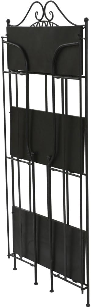 Siena Garden Regal Prato, 62x29x143cm, in schwarz matt