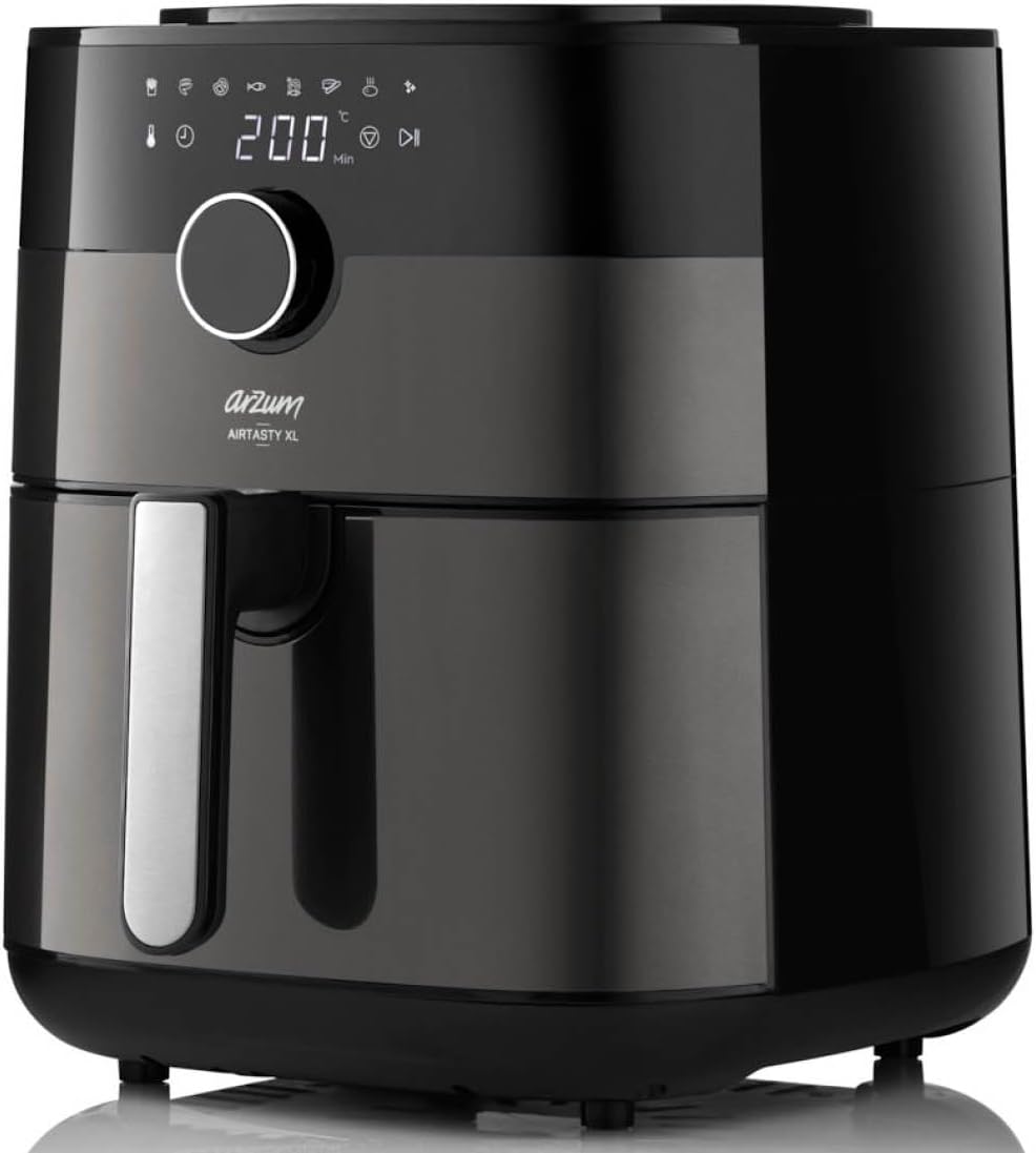 AR2074-G Arzum Airtasty Heissluftfritteuse mit XL Fassungsvermögen, ohne Öl, gesundes Frittieren, di