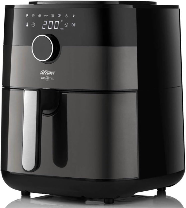 AR2074-G Arzum Airtasty Heissluftfritteuse mit XL Fassungsvermögen, ohne Öl, gesundes Frittieren, di