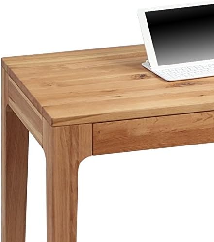 M2 Kollektion Kona – Hochwertiger Schreibtisch/Sekretär, 110x55x76 cm | Massivholz Wildeiche, geölt